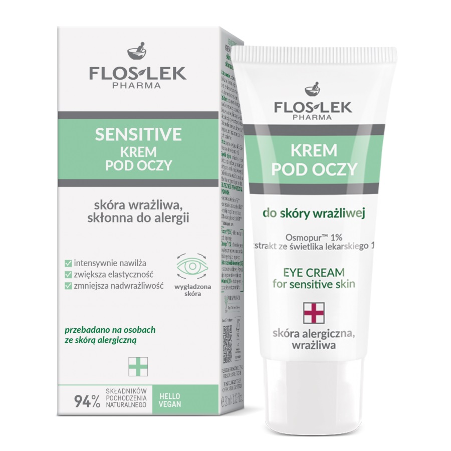 Floslek Sensitive očný krém na citlivú pleť 30 ml