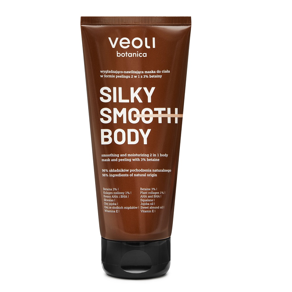 Silky Smooth Body Wygładzająco-nawilżająca Maska Do Ciała W Formie Peelingu