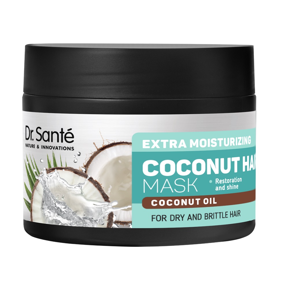 Dr. Sante Coconut Hair Mask extra hydratační maska s kokosovým olejem pro suché a lámavé vlasy 300ml