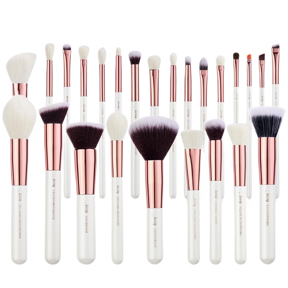 JESSUP Sada individuálních štětců na make-up T215 25ks.