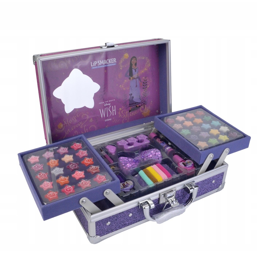 Lip Smacker Disney Wish Makeup Traincase sada líčidiel pre deti