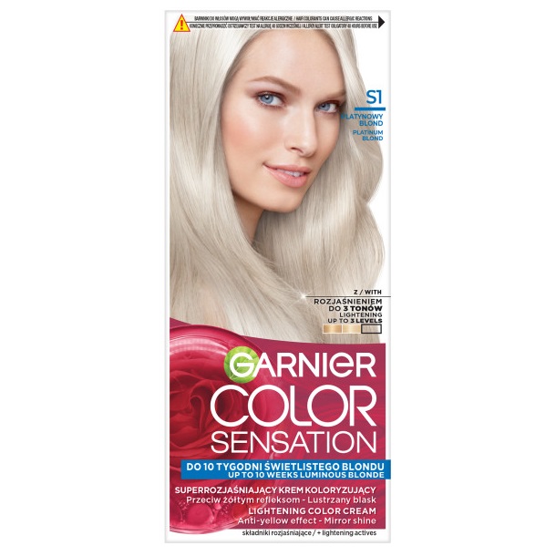Color Sensation Superrozjaśniający Krem Koloryzujący S10 Srebrzysty Blond 4