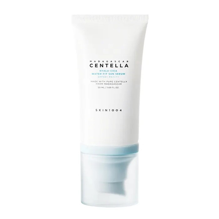 Madagascar Centella Hyalu-Cica Water-Fit Sun Serum Lekki Nawilżający Krem Przeciwsłoneczny SPF50+ PA++++