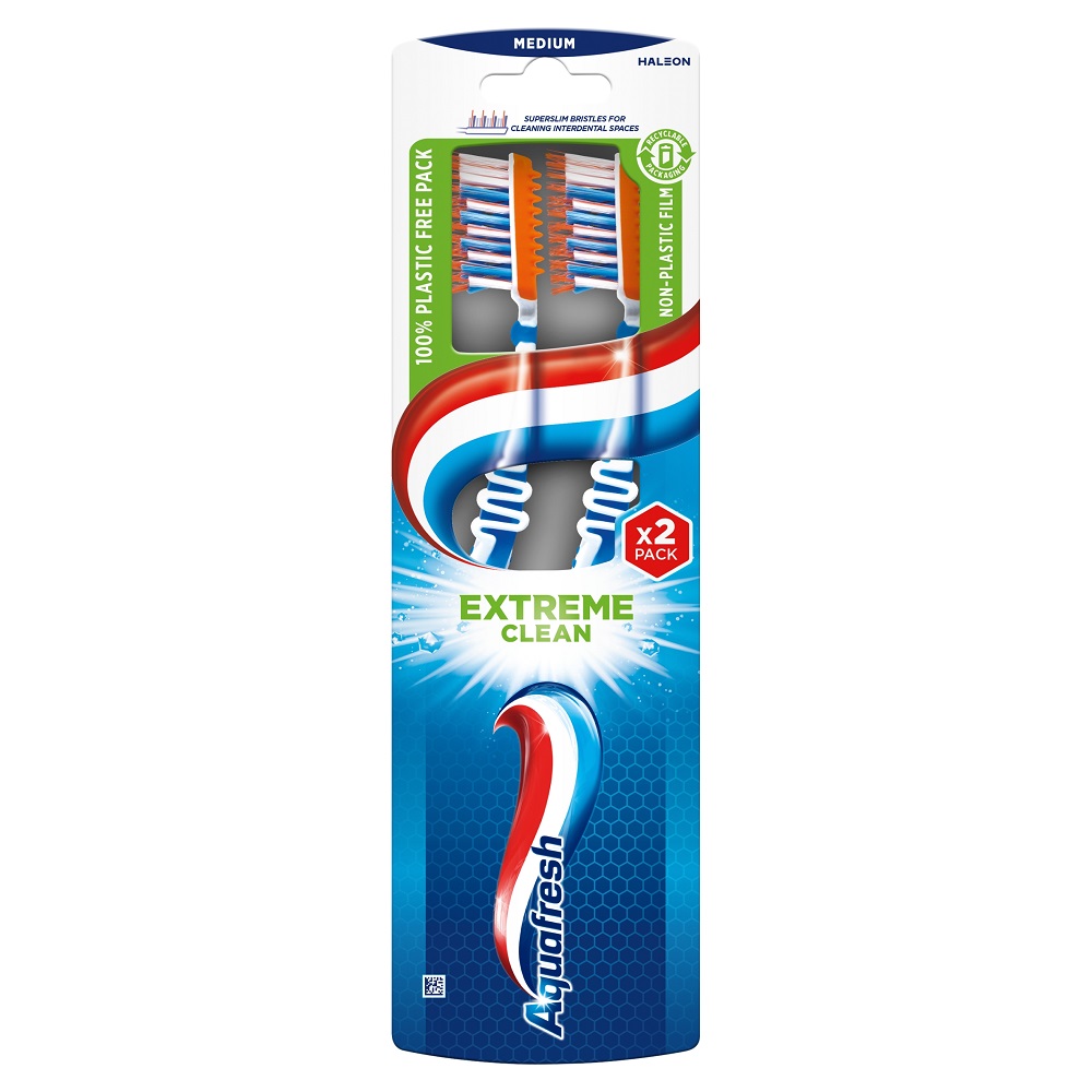 Extreme Clean Szczoteczka Do Zębów Medium 2szt.