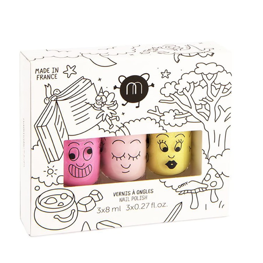 Kids Magic Forest Nail Polish Kids Magic Forest D Sada Lakov Na Nechty 3x8 Ml