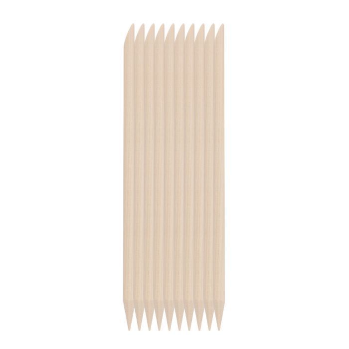 Jednorazowe Akcesoria Do Paznokci Wooden Nail Sticks, 10 Pieces