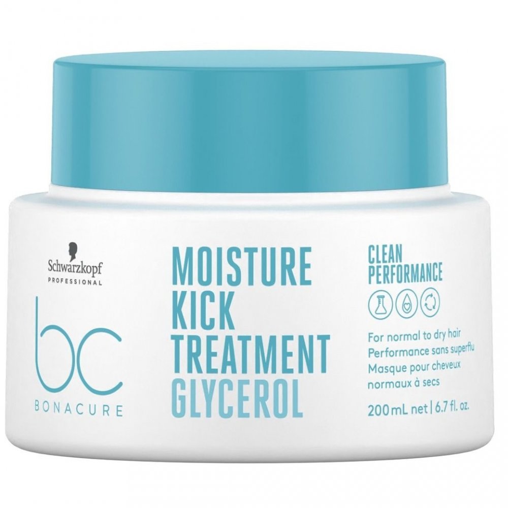 BC Bonacure Moisture Kick Treatment Nawilżająca Maska Do Włosów Normalnych I Suchych