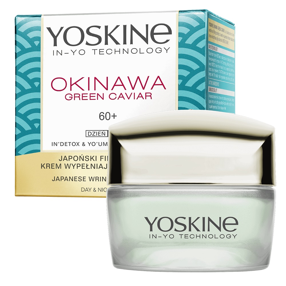 Yoskine Okinawa Green Caviar denný a nočný krém na tvár 60+ 50 ml