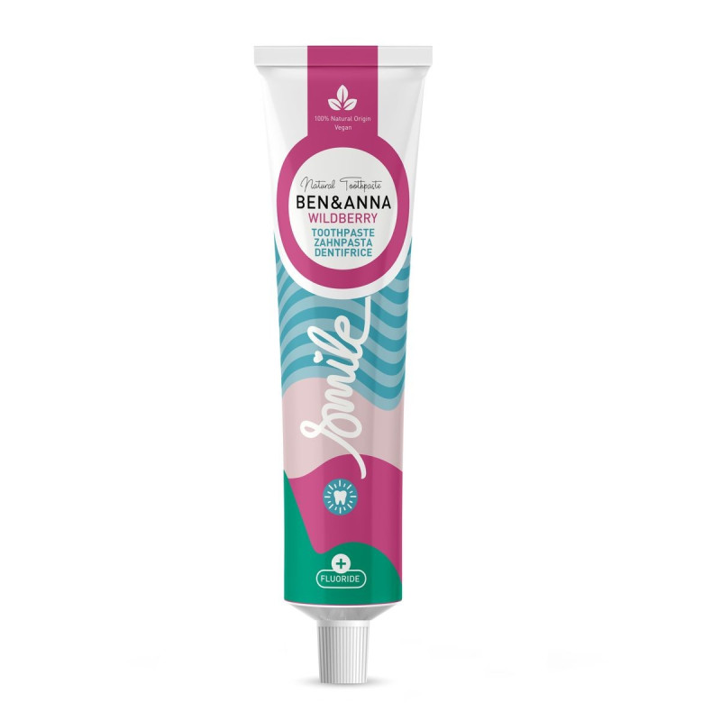 Prírodná Zubná Pasta S Fluoridom Wildberry 75ml
