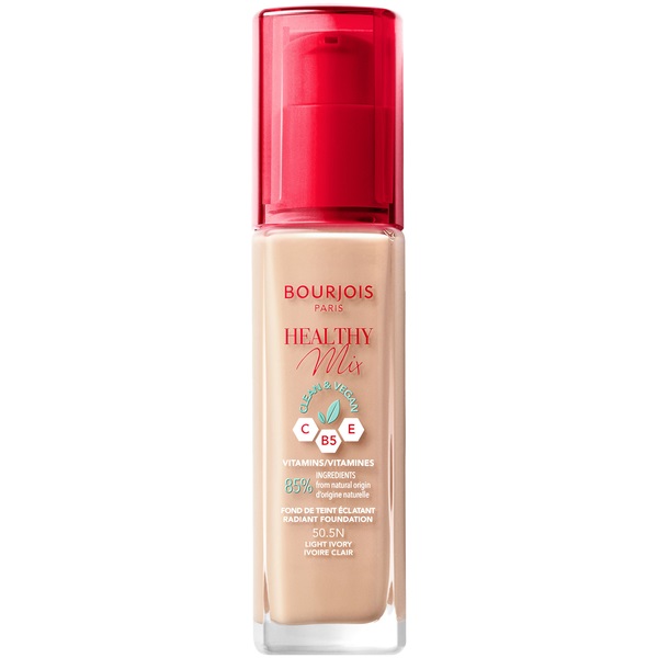 Healthy Mix Clean Wegański Podkład Rozświetlający 50.5N Light Ivory