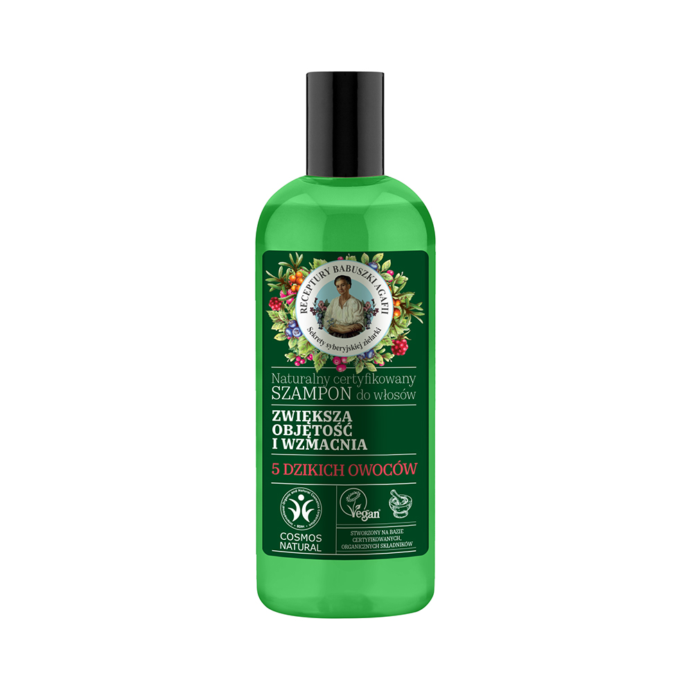 Prírodný Posilňujúci šAmpón Na Vlasy Zväčšujúci Objem 260ml