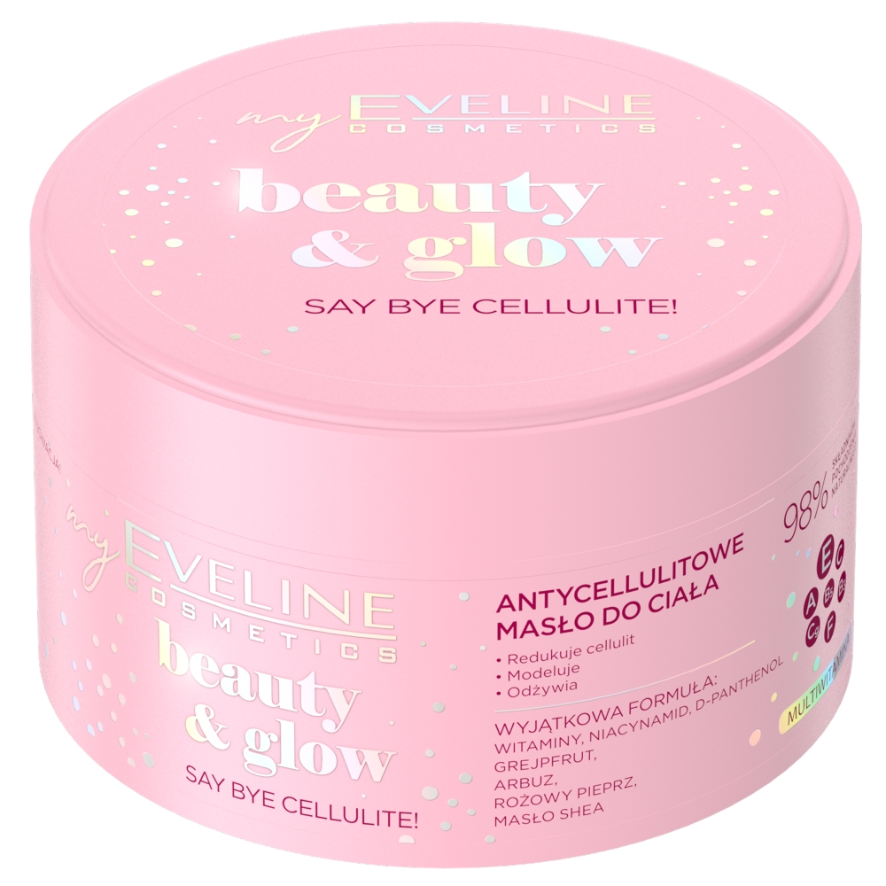 Eveline Cosmetics Beauty & Glow Say Bye Cellulite! spevňujúce telové maslo proti celulitíde 200 ml
