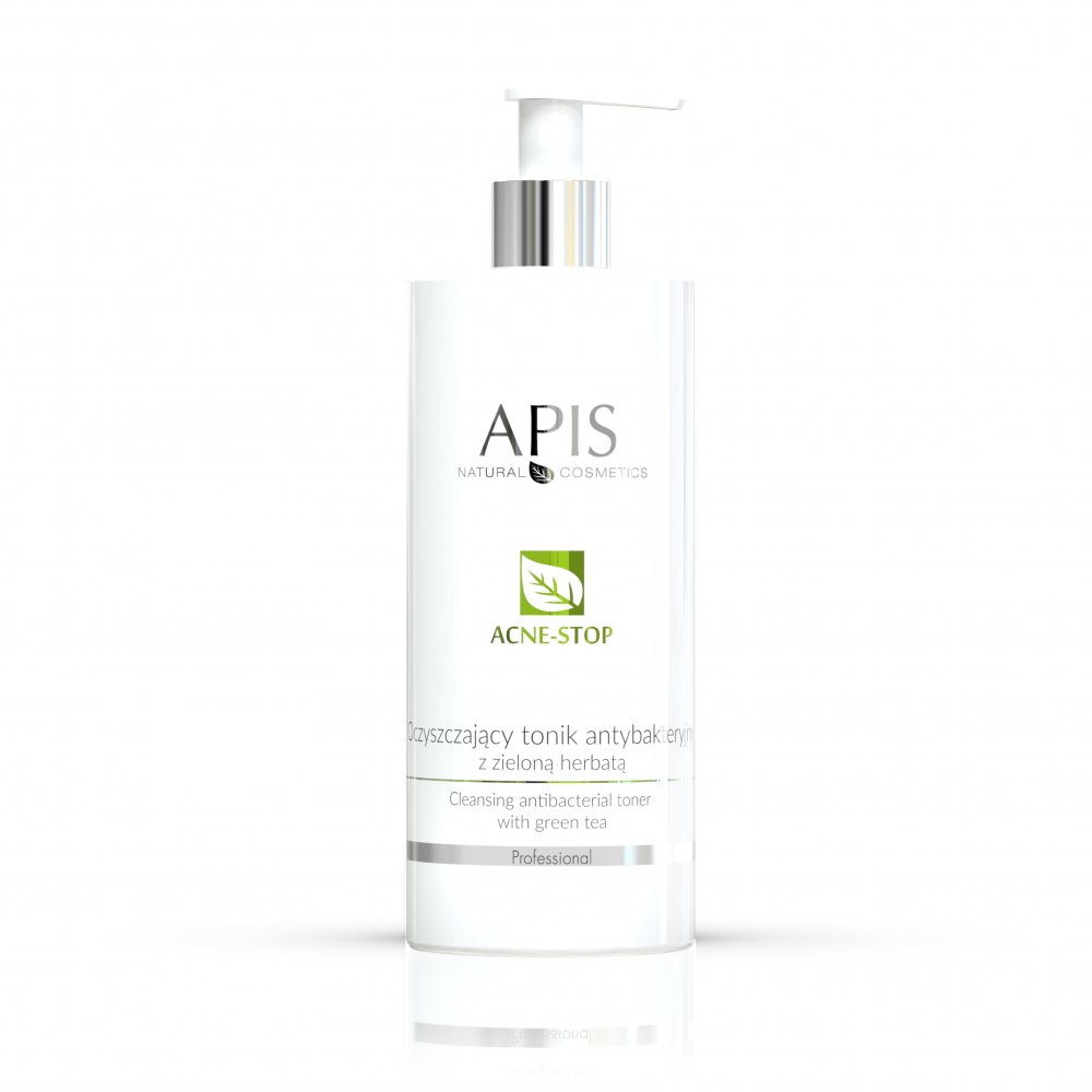 Apis antibakteriálna čistiaca pleťová voda so zeleným čajom 500 ml