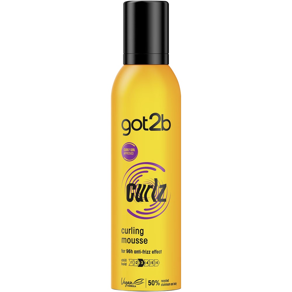 Curlz Curling Mousse Pianka Do Włosów Kręconych