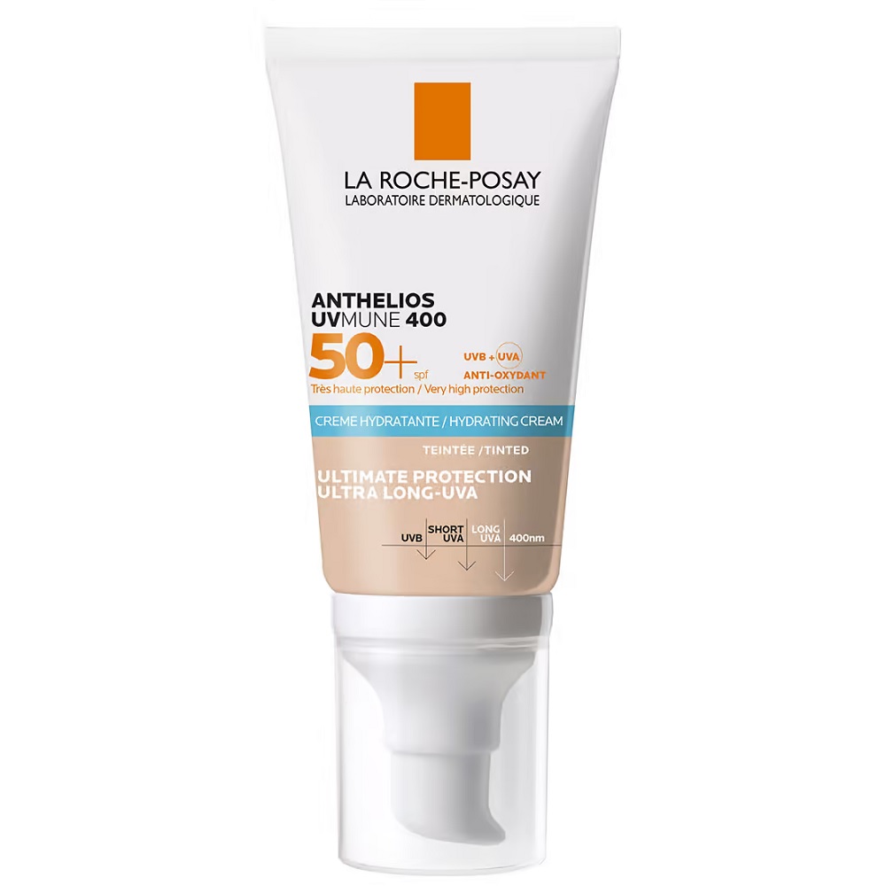 Anthelios Uvmune 400 Tonujący Krem Nawilżający SPF50+