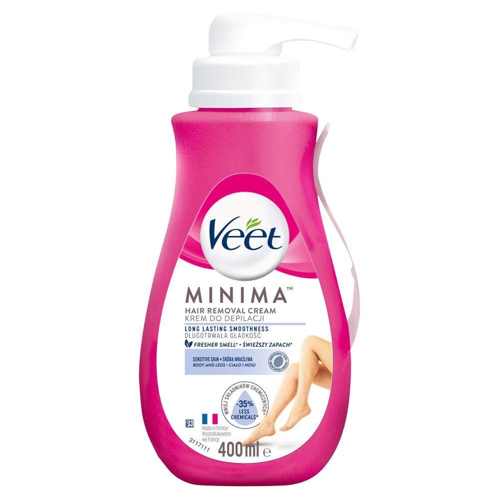 Veet, Depilační krém Minima pro citlivou pokožku 400ml