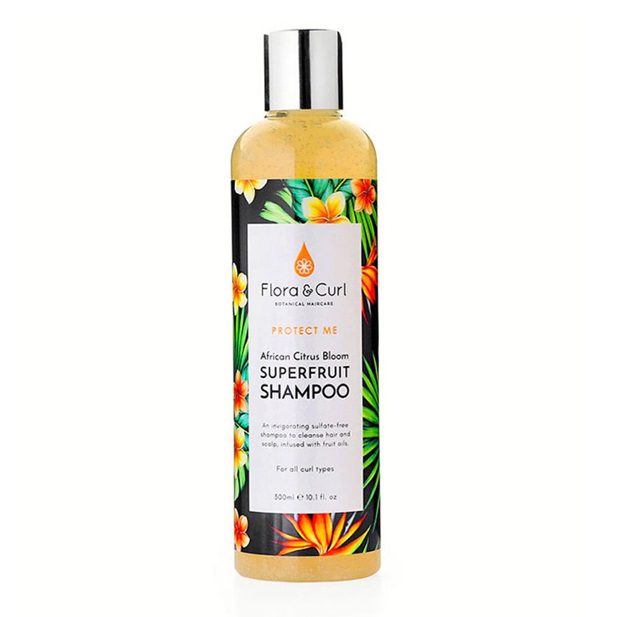 Flora &Amp; Curl African Citrus Bloom Superfruit ŠAmpón Na Kučeravé Vlasy 300ml