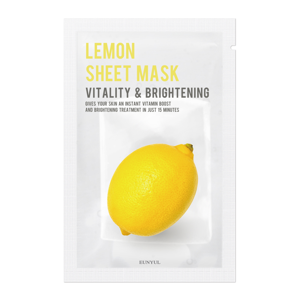 Lemon Sheet Mask Rozjaśniająca Maseczka W Płachcie Z Cytryną