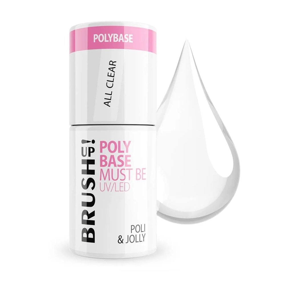 BRUSHUP_Poly Base Must Be UV/LED Nail Hybrid Base Poli Amp; Jolly All Clear 5g