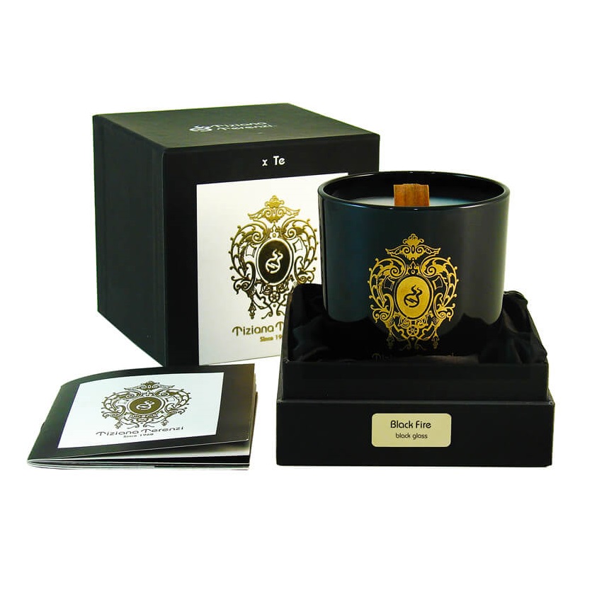Scented Candle Black Fire