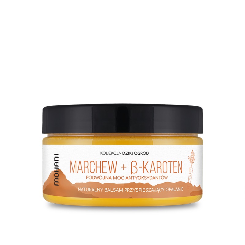 Naturalny Balsam Przyspieszający Opalanie Marchew + B-Karoten