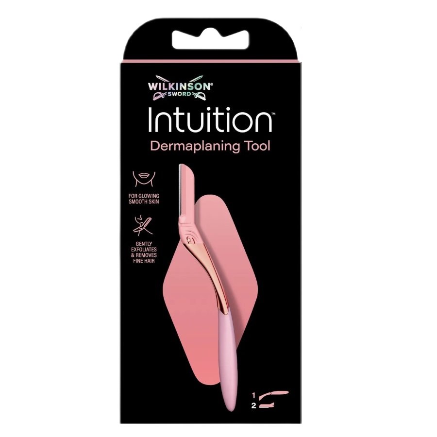 Intuition Dermaplaning Tool Profesjonalne Narzędzie Do Dermaplaningu + 2 Zapasowe Ostrza