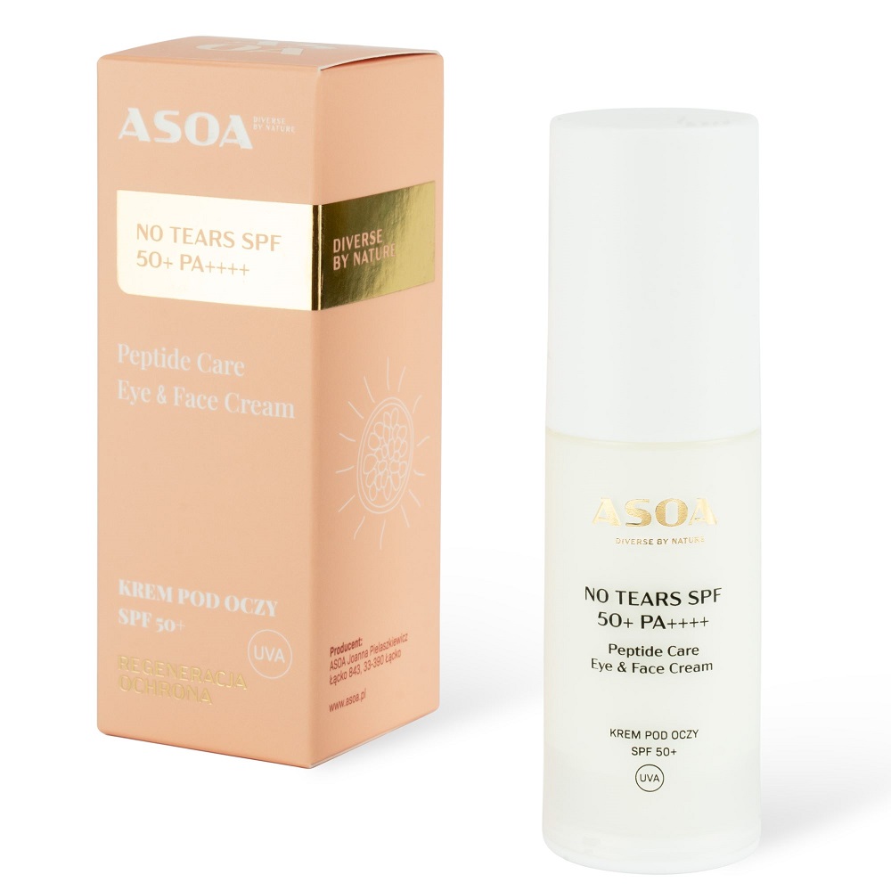 Kremy Z Filtrem No Tears SPF50+ PA++++ Eye And Face Cream