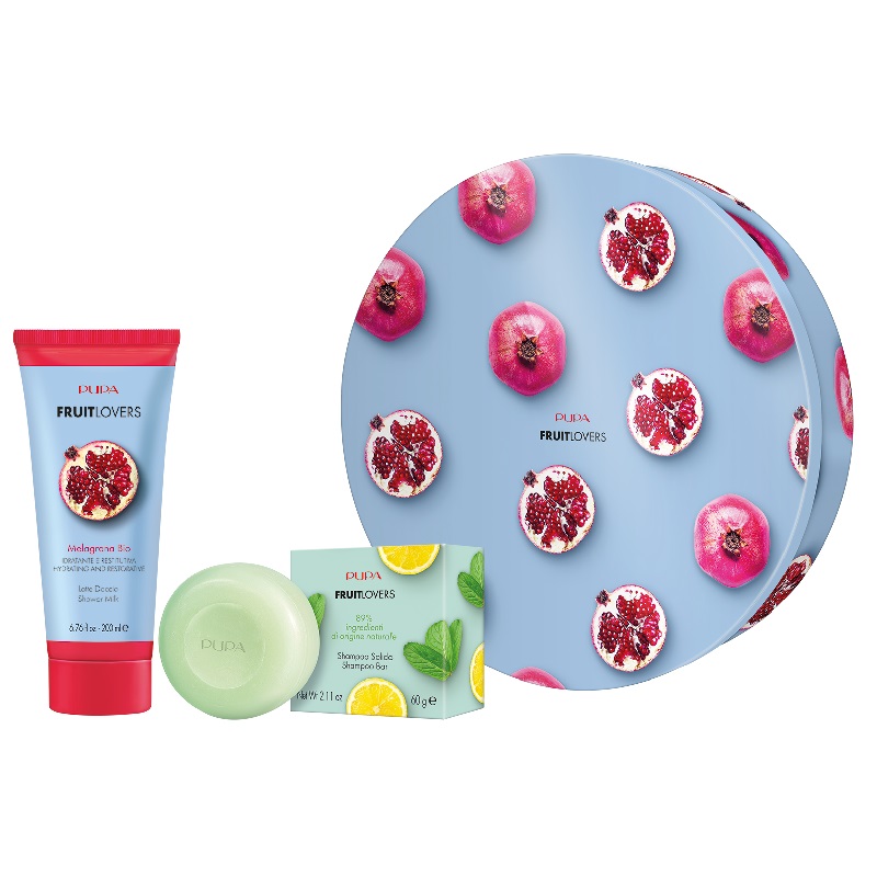 Sada Fruit Lovers Granátové Jablko Sprchový Gél 200ml + šAmpón V Kocke 60g