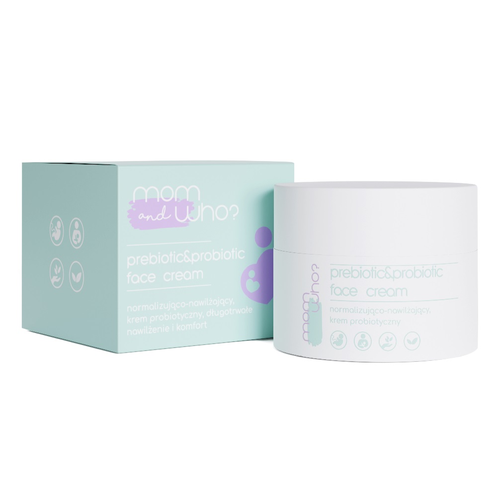 Mom And Who, Normalizačný A Hydratačný Krém Na Tvár 50ml
