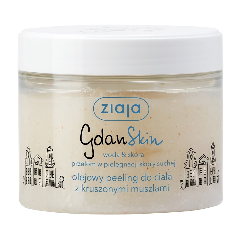 GdanSkin Olejowy Peeling Do Ciała Z Kruszonymi Muszlami
