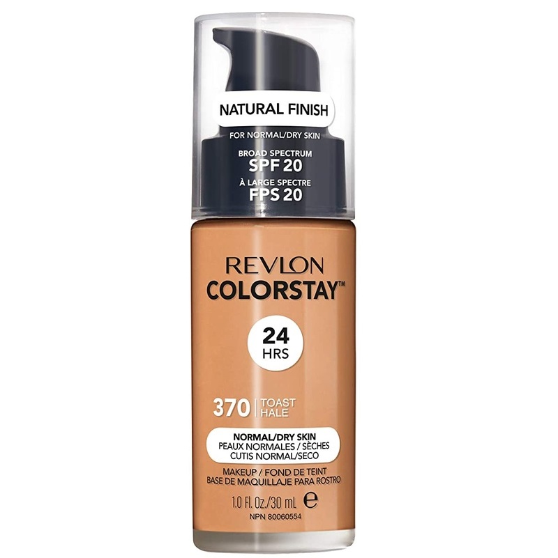 Revlon, ColorStay™ Makeup for Normal/Dry Skin Podkladová báza SPF20 pro normální až suchou pleť 370 Toast 30 ml