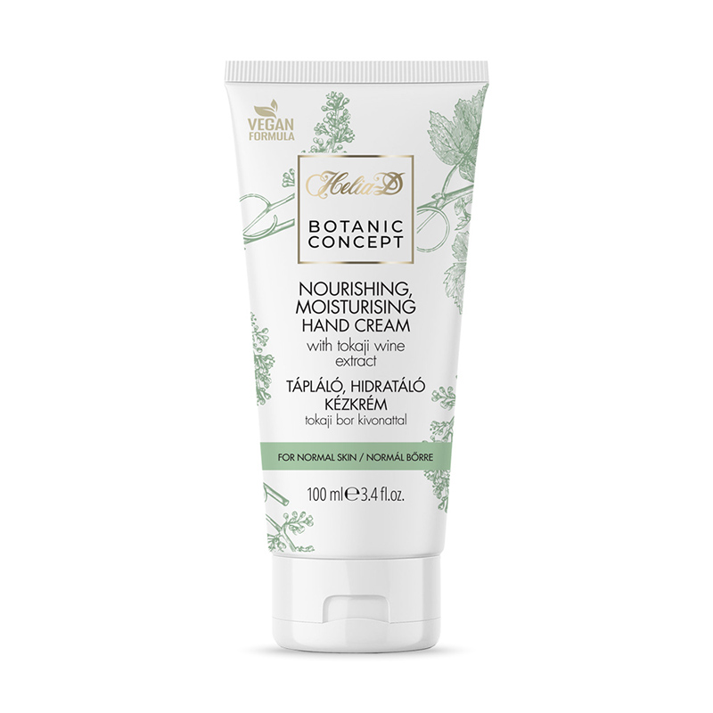 Helia D Botanic Concept hydratačný a vyživujúci krém na ruky 100 ml