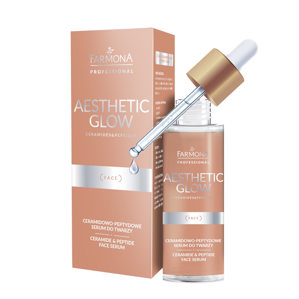 Farmona Professional Aesthetic Glow ceramidovo-peptidové sérum na tvár 30ml