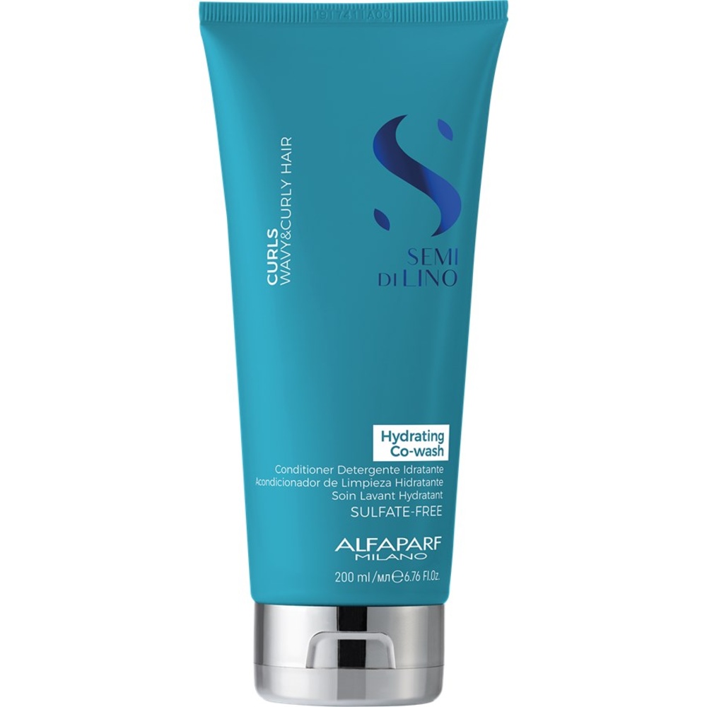 Alfaparf Semi Di Lino Curls hydratační čisticí kondicionér pro kudrnaté vlasy 200ml