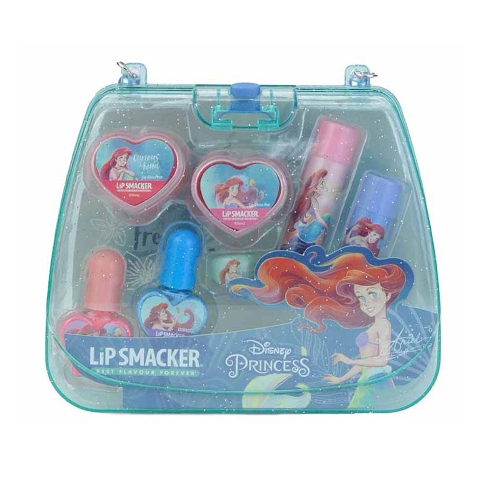 Disney Princess Ariel Tote Bag Sada Líčidiel Pre Deti V Mini Taške