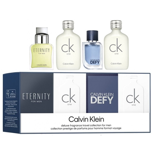 Calvin Klein Deluxe Fragrance Travel Collection For Men miniaturní sada parfémů pro muže