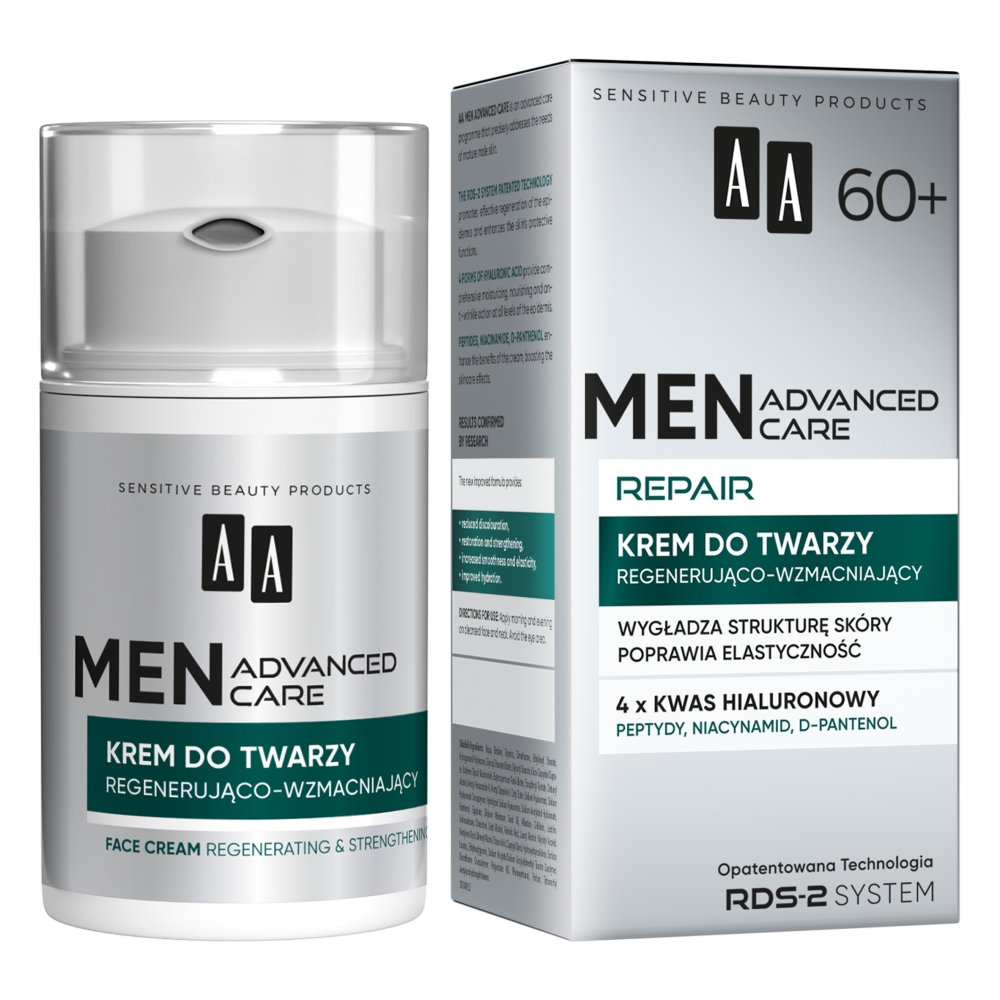 Men Advanced Care Repair 60+ Krem Do Twarzy Regenerująco-wzmacniający