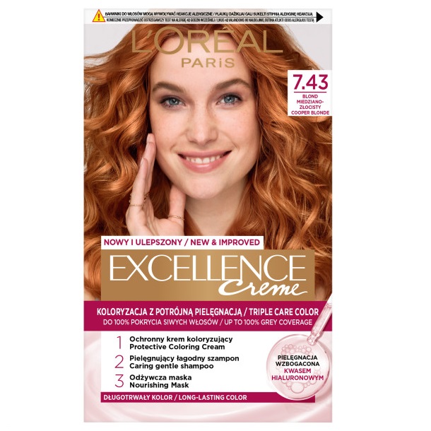 Excellence Creme Farba Do Włosów 400 Brąz 9