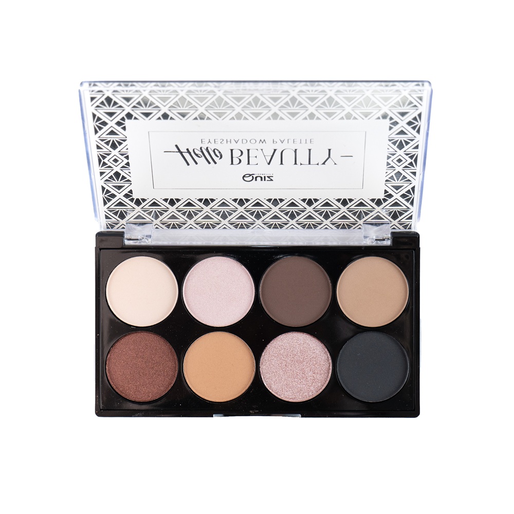 Hello Beauty Eyeshadow Palette Paleta Hřejivých Očních Stínů