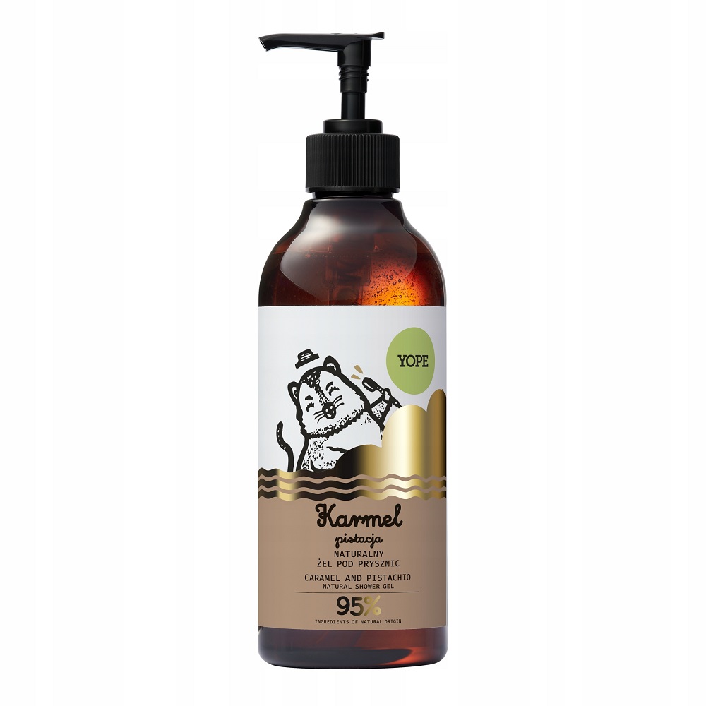 Karmel & Pistacja Přírodní Sprchový Gel Karamel & Pistácie
