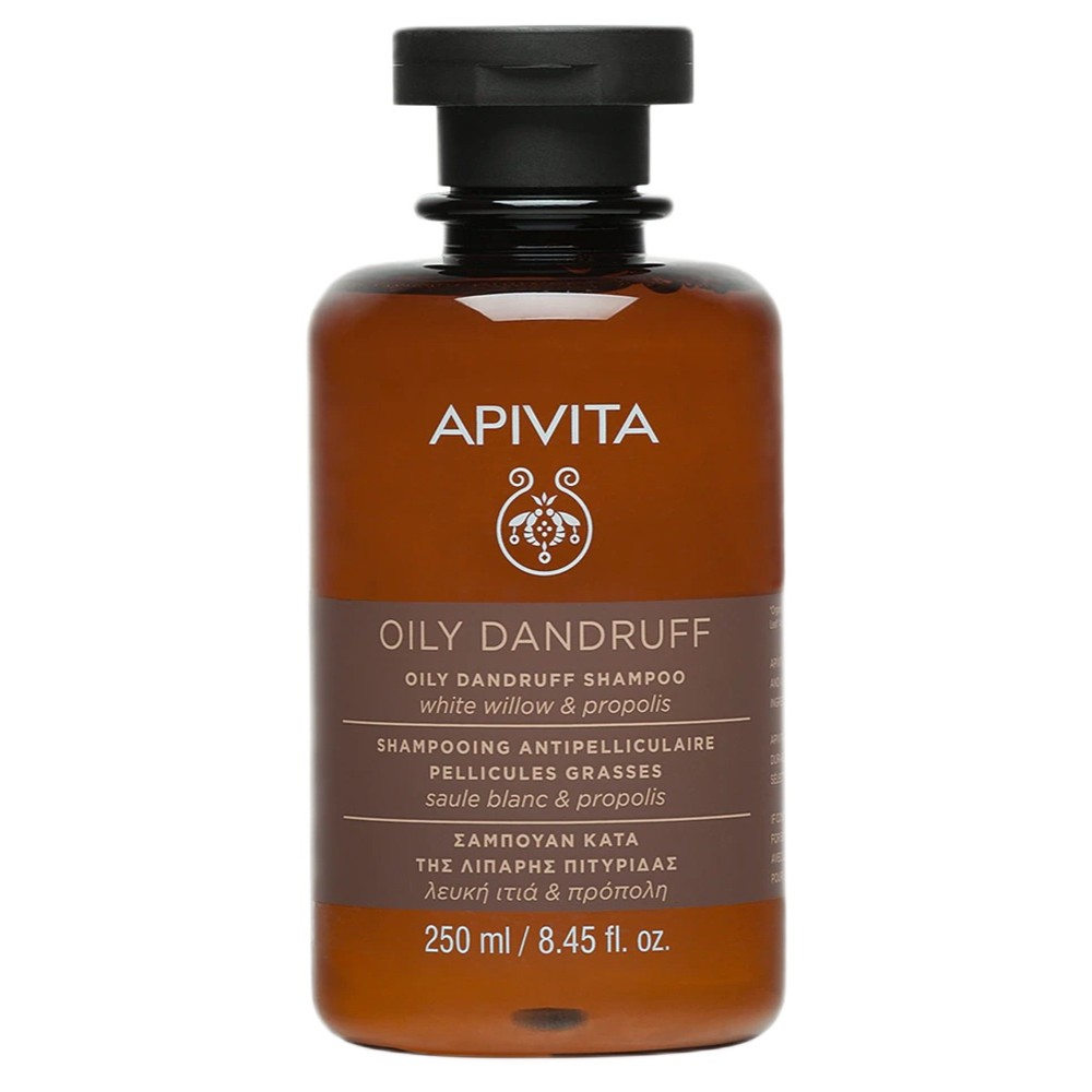 Oily Dandruff Shampoo Szampon Przeciwłupieżowy Do Skóry Przetłuszczającej Się Z Białą Wierzbą I Propolisem