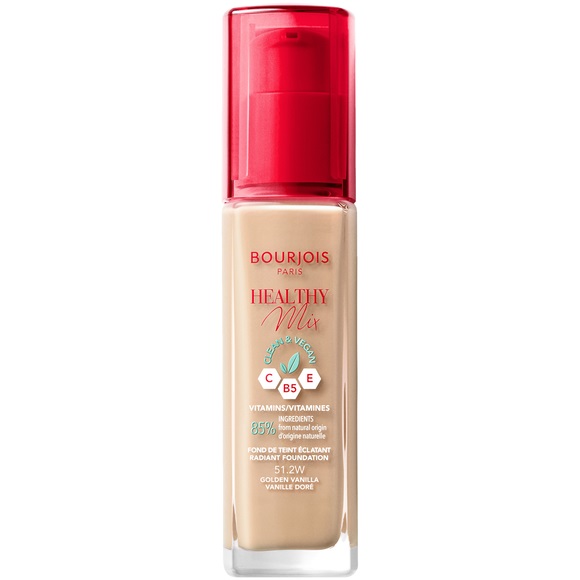 Bourjois, Rúž na pery Crème Healthy Mix Clean 51.2 Golden Vanilla 30ml