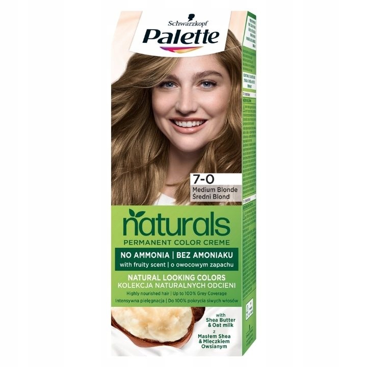Permanent Naturals Color Creme Farba Do Włosów Trwale Koloryzująca 7-0 ŚRedni Blond