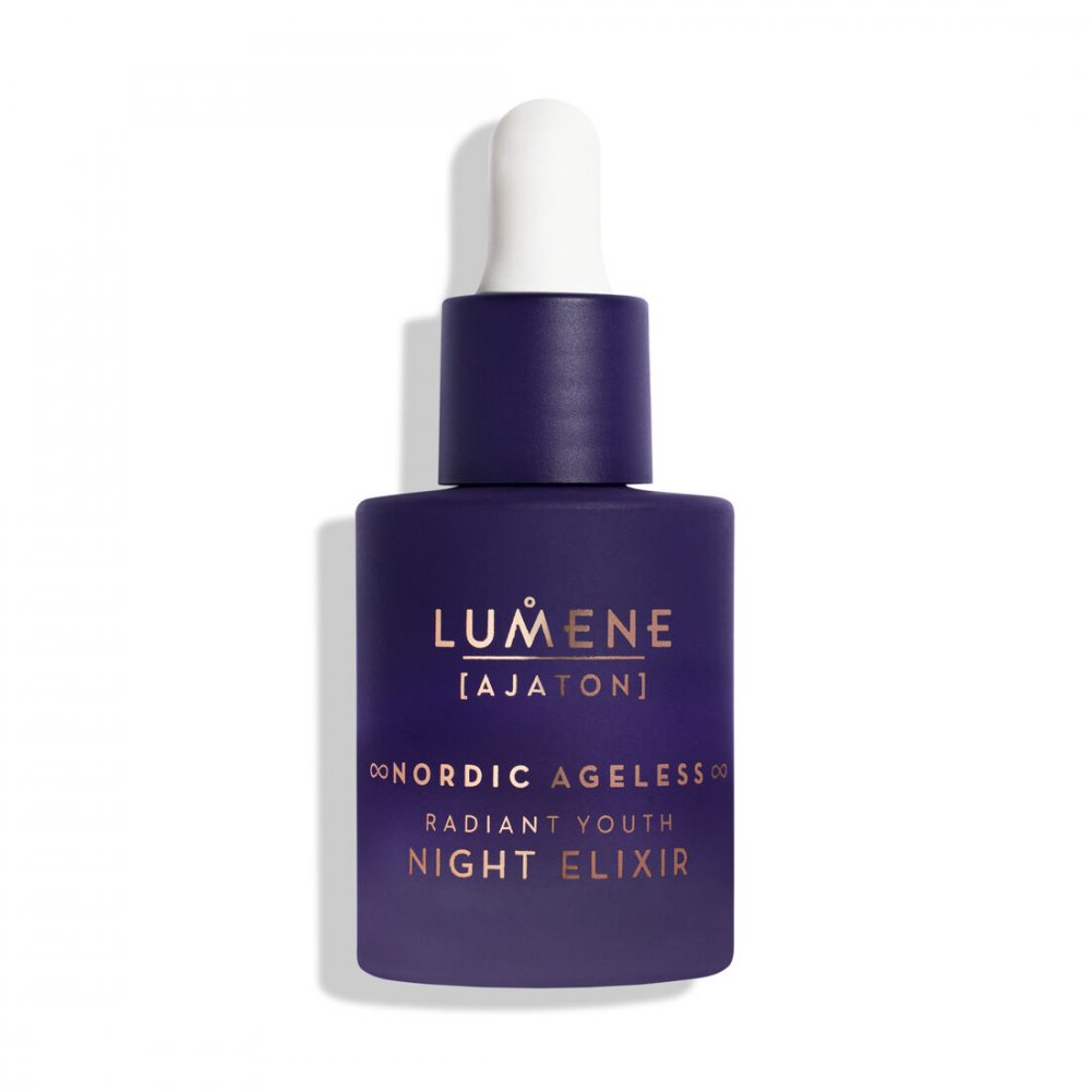 Lumene Ajaton Nordic Ageless vyživujúce nočné sérum proti vráskam 30 ml