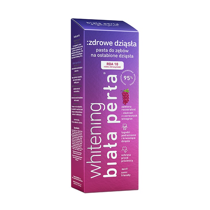 White Pearl, šPecializovaná Zubná Pasta Na Zdravé ďAsná 75ml
