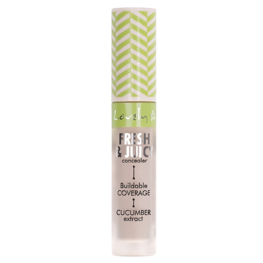Fresh & Juicy Concealer Rozświetlający Korektor Do Twarzy Z Ekstraktem Z Ogórka 2