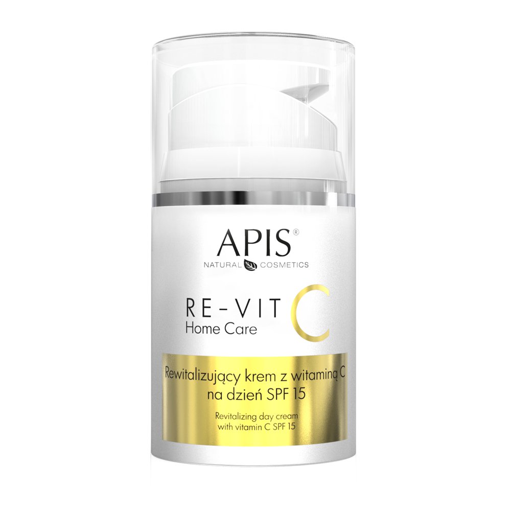 Apis Natural Cosmetics Re-Vit C Home Care ľahký hydratačný krém SPF 15 50 ml