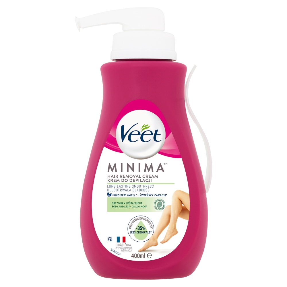 Veet, Depilační krém Minima pro suchou pokožku 400ml