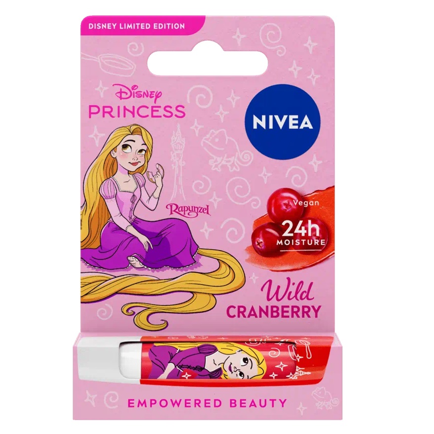 Disney Limitovaná Edícia Ošetrujúceho Rúžu Wild Cranberry 4,8 G