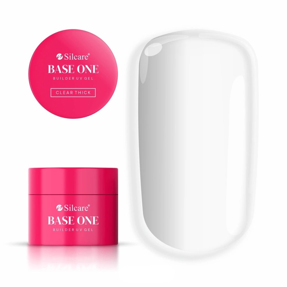 Base One Clear Thick Nail Builder Gel 50g